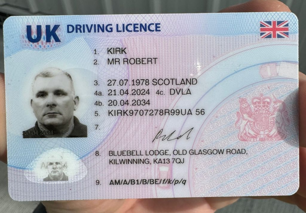 Buy Fake UK Driving Licence Online (British Fake ID Card)