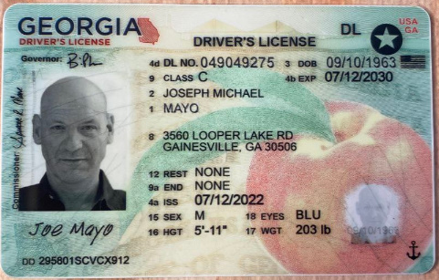 Georgia Fake ID & Fake Georgia Drivers License