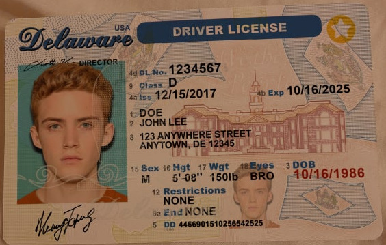 Delaware Fake ID & Delaware Fake Driver License