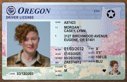 Oregon Fake ID
